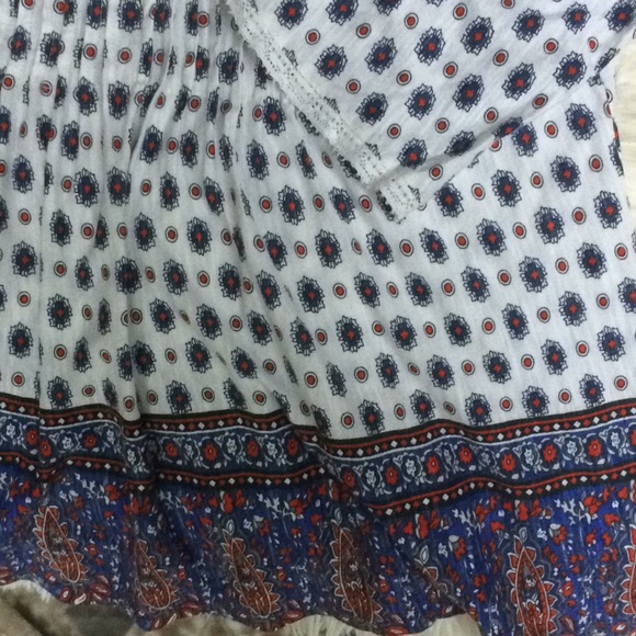 India Pattern Peasants Blouse🌺HP🌺 - Picture 4 of 7